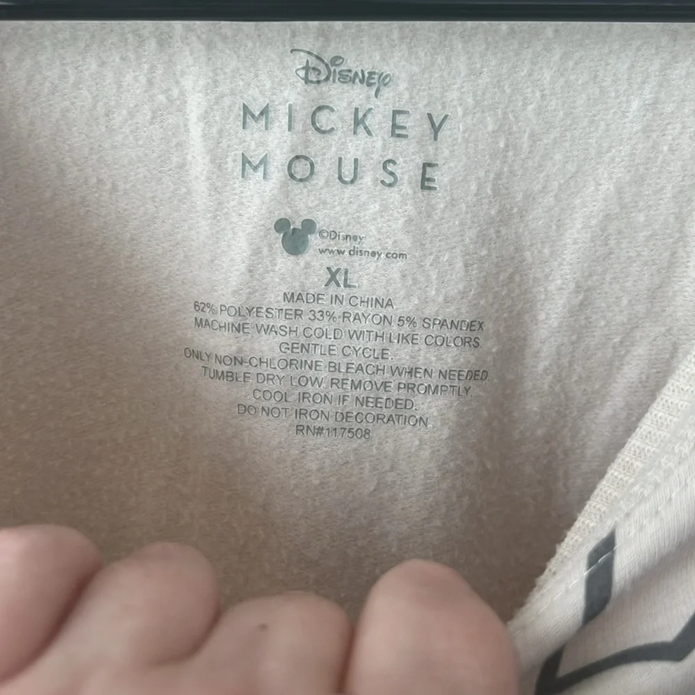 Juniors Mickey Mouse Crewneck - XL - Picture 5 of 6